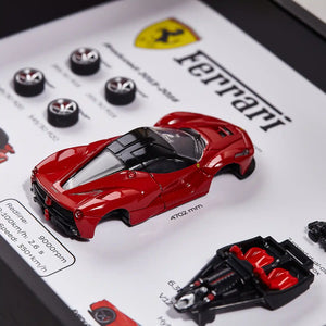 Ferrari LaFerrari Deconstructed Frame - Full Display Panel View
