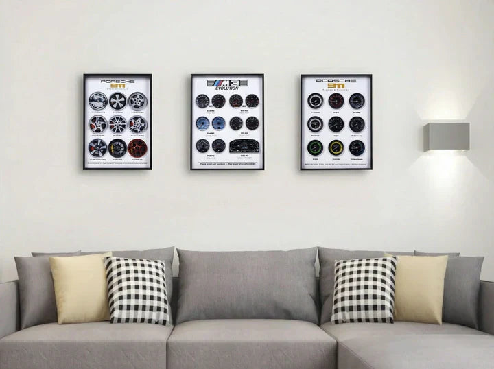 Wall Art for Men: 3D Car Displays for Garages | Artovelo