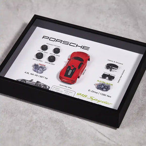 Porsche 918 Spyder Deconstructed Frame - Frame and Mounting Detail